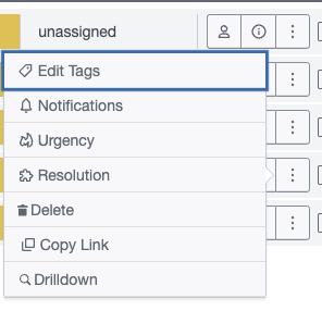Event Summary Actions