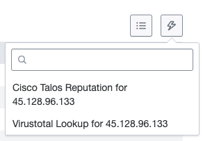 Workflow Action in Notable Fields
