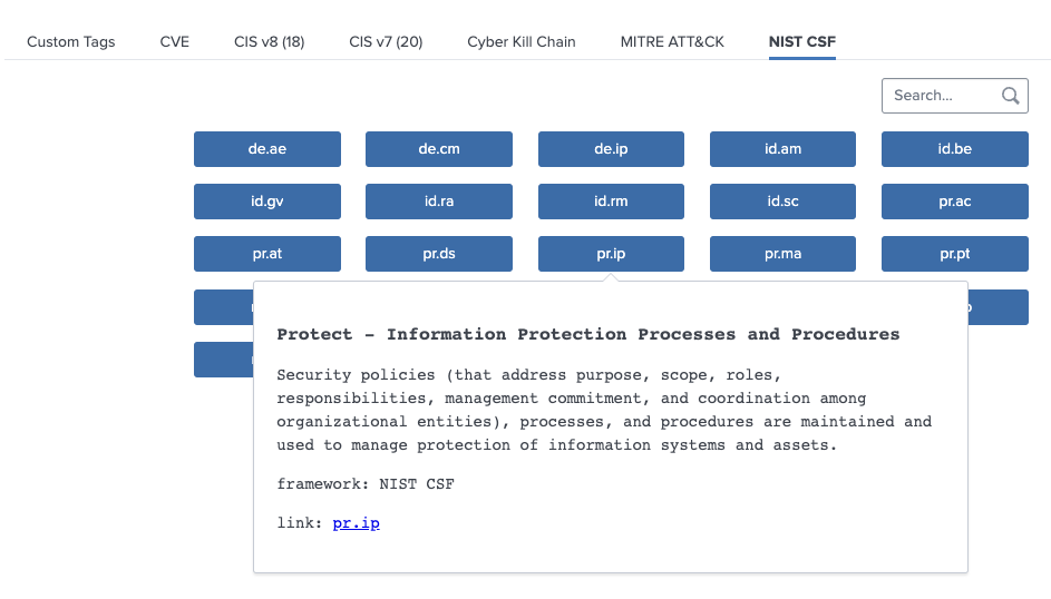 NIST CSF Tag Manager